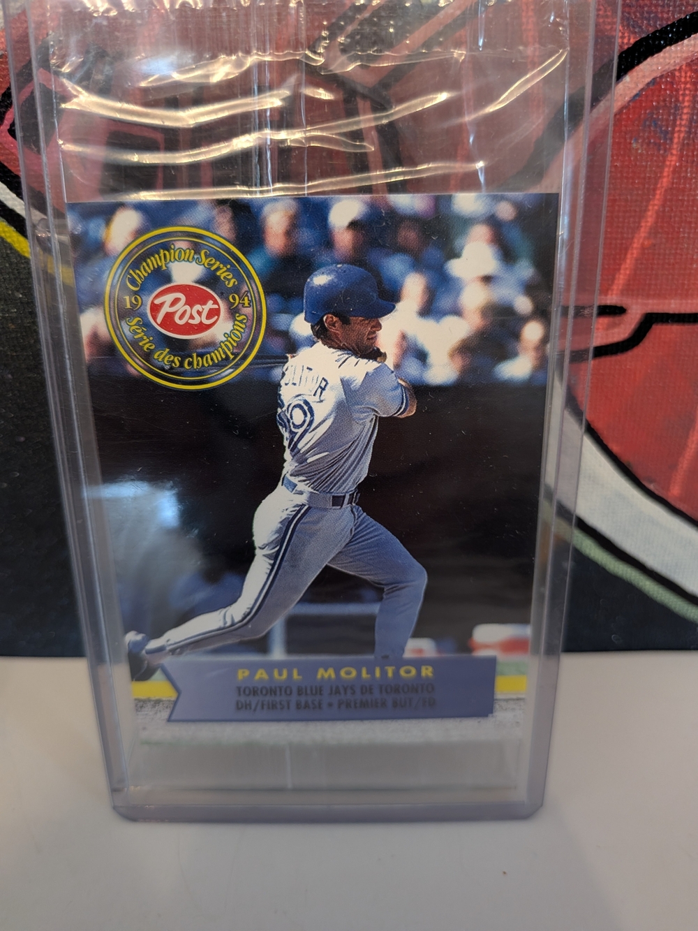 1994 ⚾  (Post Cereal) Paul Molitor Baseball Card "Post Champion Series" (SEALED)